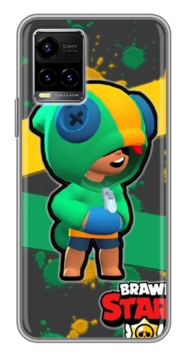 Чехол с принтом "Leon Brawl Stars" для Vivo Y33s