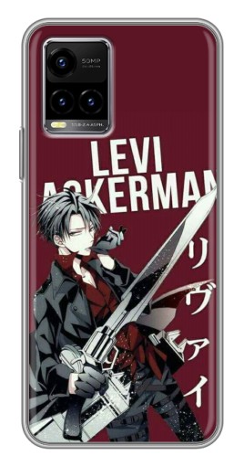 Чехол с принтом "levi Ackerman" для Vivo Y33s