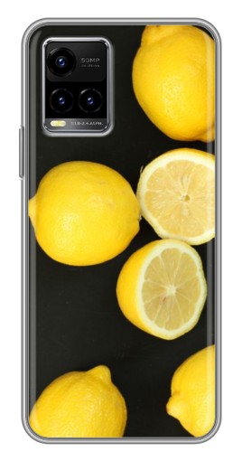 Чехол с печатью "Лимонный стиль" для Vivo Y33s