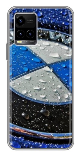 Чехол с картинкой "Лого BMW" для Vivo Y33s
