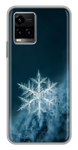 Силиконовый чехол с изображением "Маленькая снежинка" для Vivo Y33s