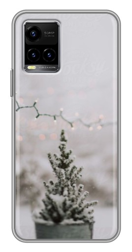 Силиконовый чехол с изображением "Маленькая елка" для Vivo Y33s