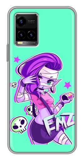 Силиконовый чехол с изображением "Милая Emz" для Vivo Y33s