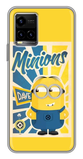 Чехол с принтом "Minions" для Vivo Y33s