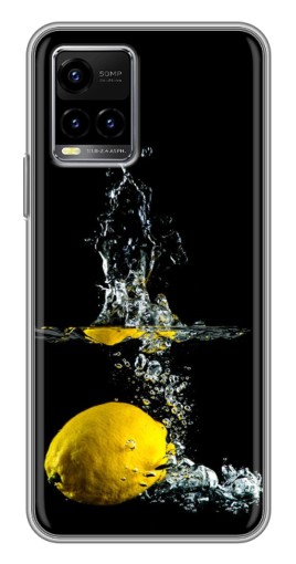 Чехол с картинкой "Мокрый Лимон" для Vivo Y33s
