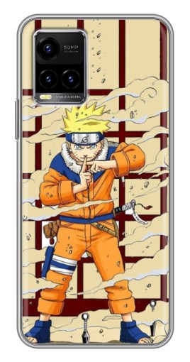 Силиконовый чехол с изображением "naruto uzumaki" для Vivo Y33s