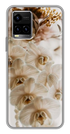 Чехол с картинкой "Нежная орхидея" для Vivo Y33s