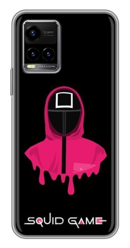 Чехол с печатью "Охранник с Квадратом" для Vivo Y33s
