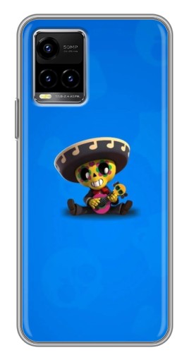 Чехол с принтом "Poco с гитарой" для Vivo Y33s