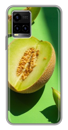 Чехол с картинкой "Сочная Дыня" для Vivo Y33s