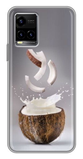 Чехол с печатью "Стакан кокоса" для Vivo Y33s
