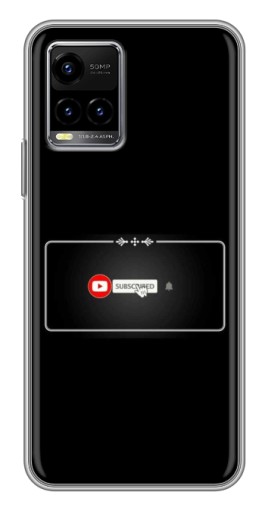 Чехол с принтом "subscribed" для Vivo Y33s