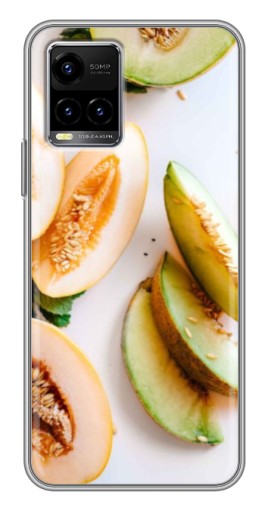 Чехол с картинкой "Свежие дыньки" для Vivo Y33s