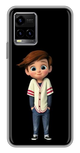 Чехол с печатью "Тим" для Vivo Y33s