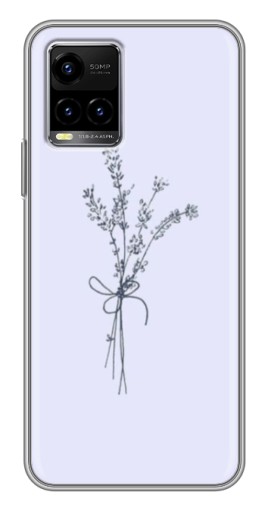 Чехол с печатью "Веточки лаванды" для Vivo Y33s