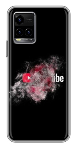 Чехол с картинкой "Яркий Ютуб" для Vivo Y33s