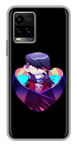 Силиконовый чехол с изображением "Задумчивый Эд" для Vivo Y33s
