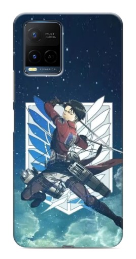 Чехол с картинкой "Аккерман Леви" для Vivo Y21 / Y21s