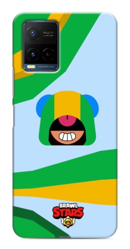 Чехол с печатью "Арт Леон" для Vivo Y21 / Y21s