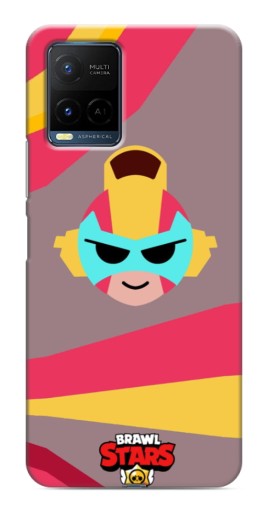 Чехол с картинкой "АРТ MAX" для Vivo Y21 / Y21s
