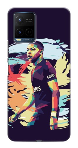Чехол с печатью "ART Mbappe" для Vivo Y21 / Y21s