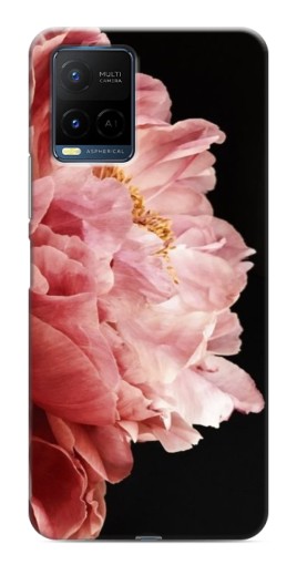 Чехол с картинкой "Большой пион " для Vivo Y21 / Y21s