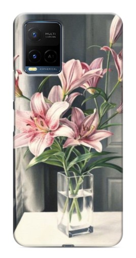 Чехол с принтом "Букет лилии" для Vivo Y21 / Y21s