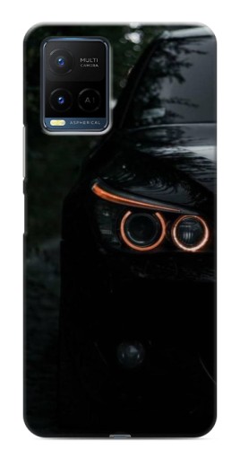 Силиконовый чехол с изображением "Черный БМВ" для Vivo Y21 / Y21s