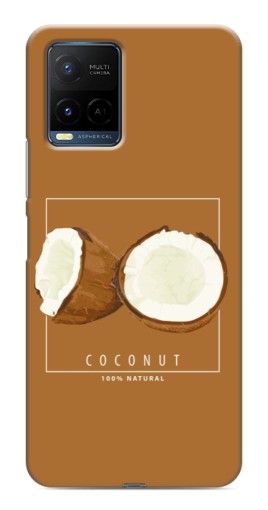 Чехол с печатью "Coconut" для Vivo Y21 / Y21s