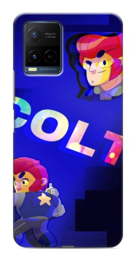 Силиконовый чехол с изображением "Colt шпион" для Vivo Y21 / Y21s