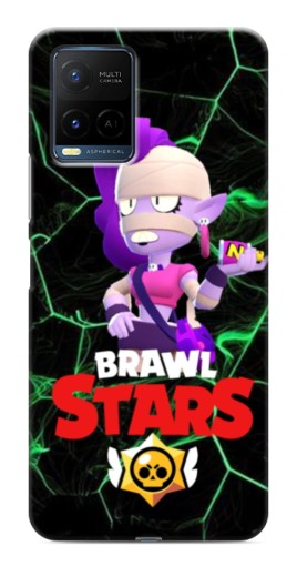 Силиконовый чехол с изображением "Emz Brawl Stars" для Vivo Y21 / Y21s