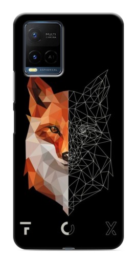 Чехол с картинкой "Fox" для Vivo Y21 / Y21s