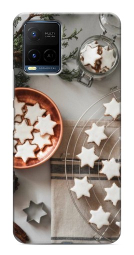 Чехол с картинкой "Имбирные звездочки" для Vivo Y21 / Y21s