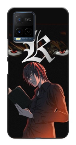 Чехол с принтом "Лайт Ягами Death Note" для Vivo Y21 / Y21s