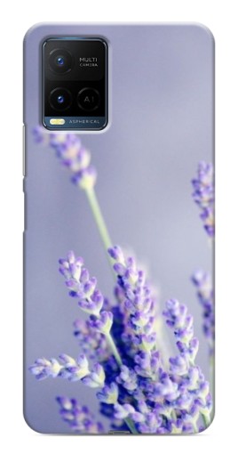 Чехол с печатью "Лаванда вблизи" для Vivo Y21 / Y21s