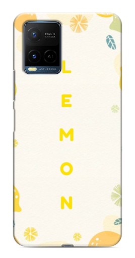 Чехол с печатью "Lemon" для Vivo Y21 / Y21s