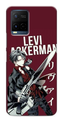 Чехол с печатью "levi Ackerman" для Vivo Y21 / Y21s