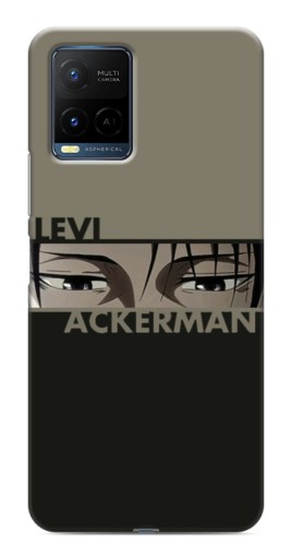 Чехол с печатью "Levi Anime" для Vivo Y21 / Y21s