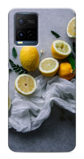Чехол с печатью "Лимонное настроение" для Vivo Y21 / Y21s