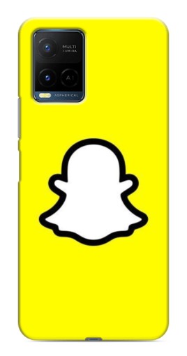 Чехол с принтом "Лого Snapchat" для Vivo Y21 / Y21s