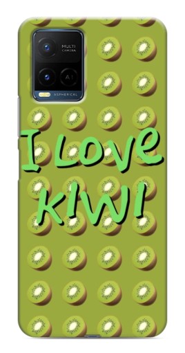 Чехол с картинкой "Love Kiwi" для Vivo Y21 / Y21s