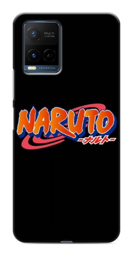 Чехол с печатью "Надпись Naruto" для Vivo Y21 / Y21s