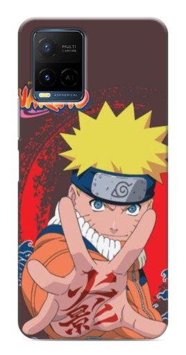 Чехол с печатью "Naruto атакует" для Vivo Y21 / Y21s