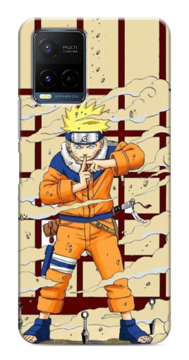 Силиконовый чехол с изображением "naruto uzumaki" для Vivo Y21 / Y21s