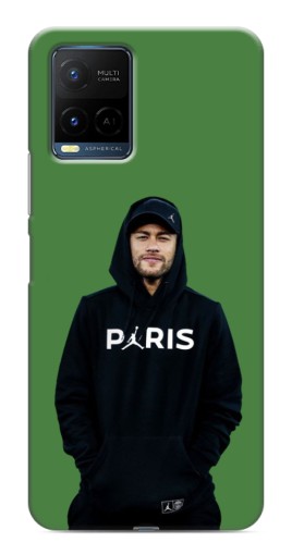 Чехол с картинкой "Неймар Paris" для Vivo Y21 / Y21s