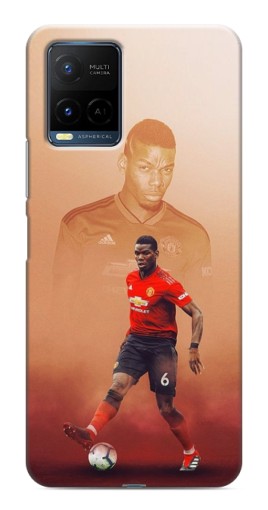 Чехол с картинкой "Pogba с Манчестера" для Vivo Y21 / Y21s