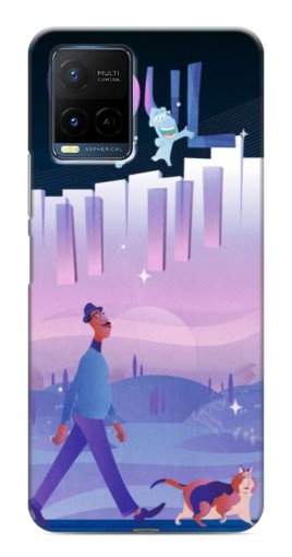 Чехол с принтом "Постер к мультику" для Vivo Y21 / Y21s