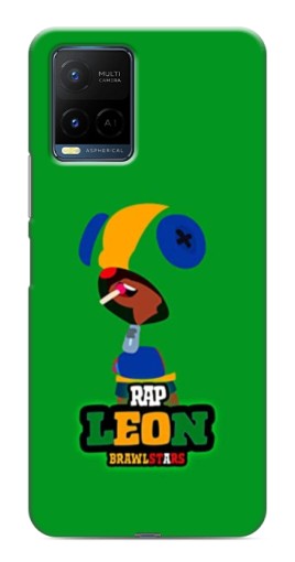 Силиконовый чехол с изображением "RAP Leon" для Vivo Y21 / Y21s