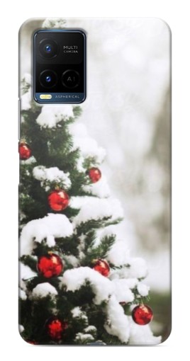 Чехол с принтом "Рождественская елка" для Vivo Y21 / Y21s