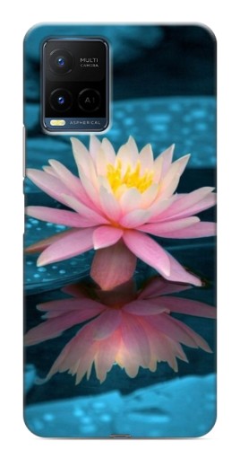 Чехол с картинкой "Водяная лилия" для Vivo Y21 / Y21s